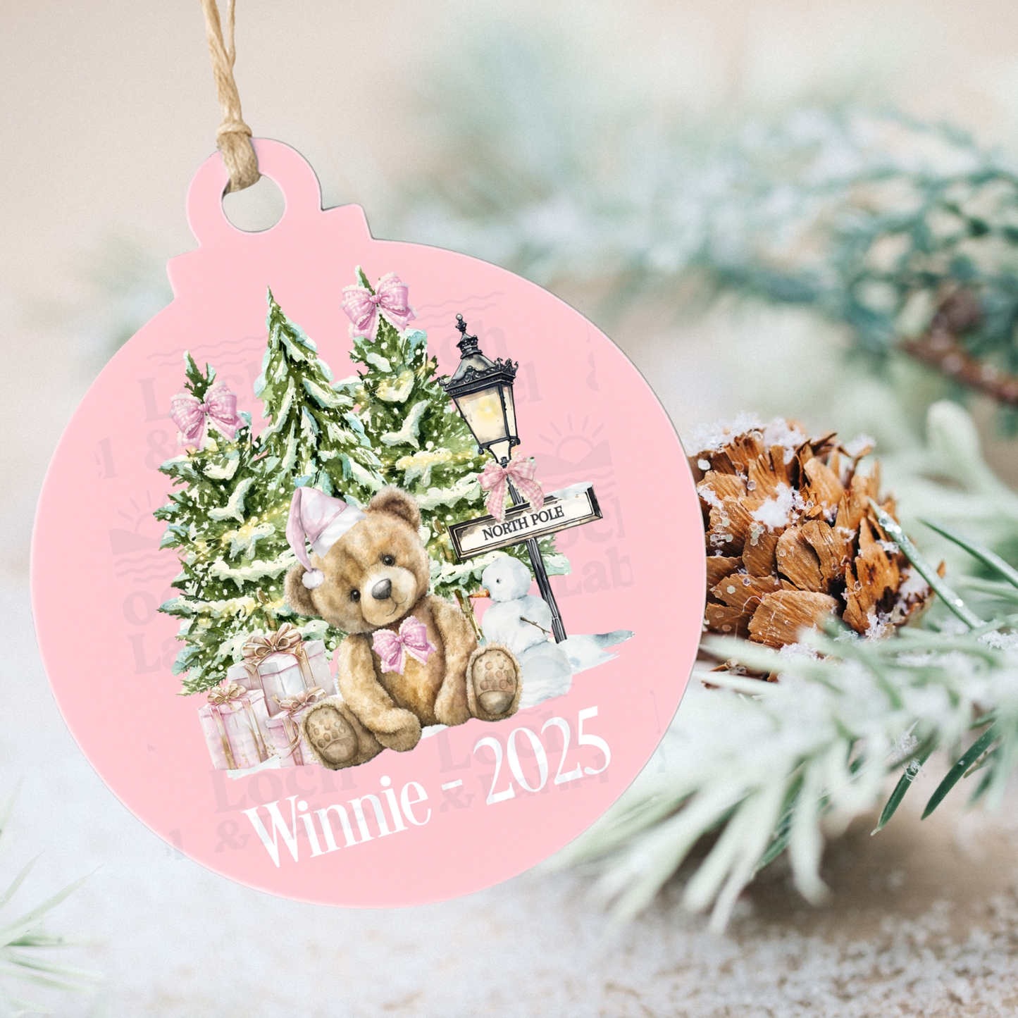 North Pole bear ~ bauble image 0