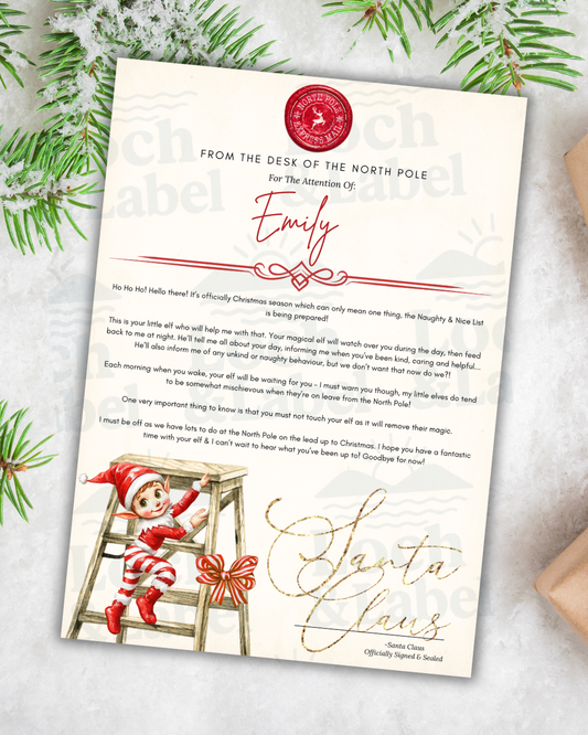 Elf letters ~ arrival and departure image 0