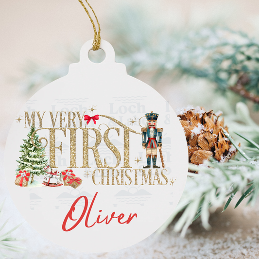 My first Christmas ~ Bauble image 0