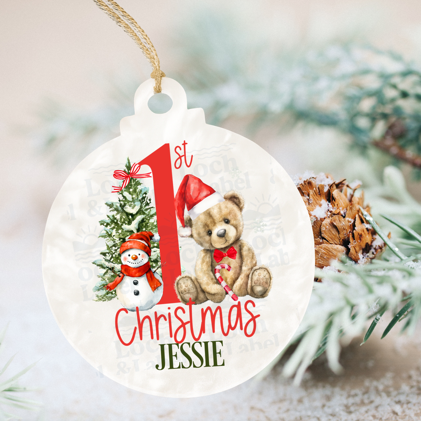 My first Christmas ~ bauble image 0